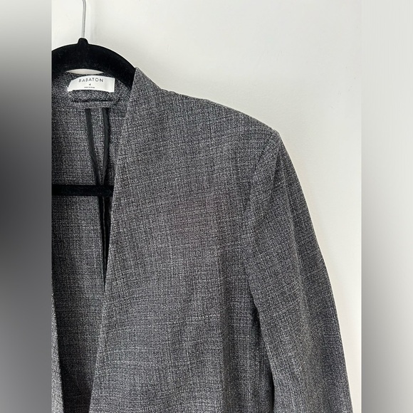Babaton Charcoal Open-Front Blazer - Picture 4 of 14
